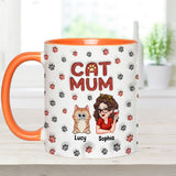 Fur Mama - Personalized Cat Accent Mug