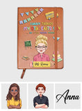Funny Things My Students Say - Personalized Teacher Leather Journal