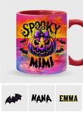 Spooky Grandma - Personalized Grandma Accent Mug
