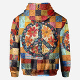 Trippie Hippie Sign - Personalized Hippie All Over Shirt