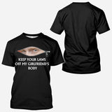 Keep Your Laws Off - Personalized Couple All Over Shirt