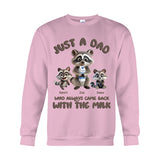 Just A Dad Who Always Came Back With The Milk - Personalized Father T-shirt And Hoodie