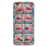 Vintage Flamingo - Personalized Flamingo Phone Case