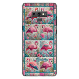 Vintage Flamingo - Personalized Flamingo Phone Case