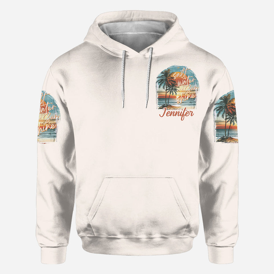Salt Water Sunshine - Personalized Sea Lover All Over Shirt