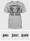Spooky Besties Forever - Personalized Bestie T-shirt And Hoodie