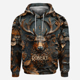 Cool Deer - Personalized Hunting All Over Shirt