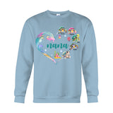 Nana's Little Turtle - Personalized Grandma T-shirt And Hoodie