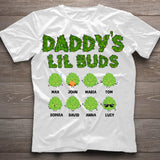 Daddy's Lil Buds - Personalized Weed T-shirt And Hoodie