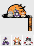 You Should Leave - Personalized Cat Door Frame Decoration