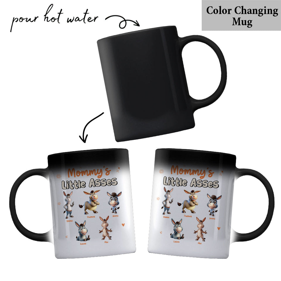 Mom's Grandma's Any Title Little Cuties - Personalized Mother Mug