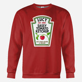 Sassy Ketchup Spicy Mustard Condiment Costume - Personalized Halloween All Over Shirt