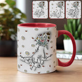 Holding Mom's Hand - Personalized Mother Accent Mug