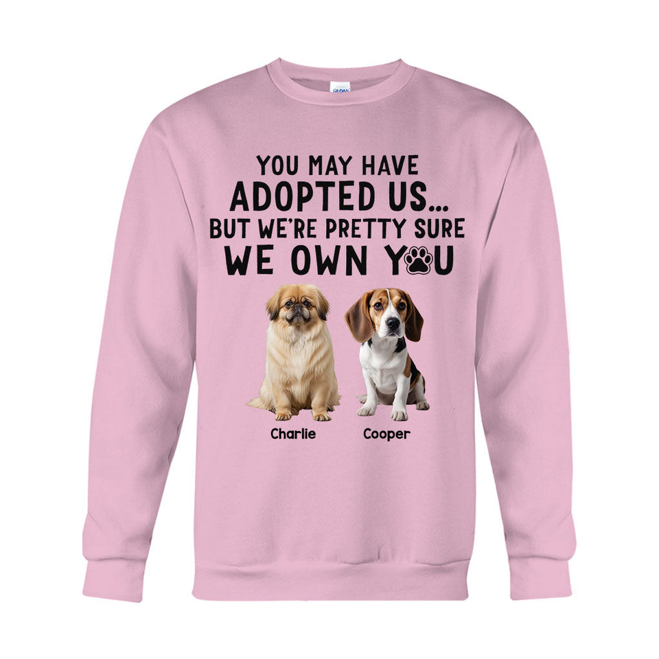 I'm Pretty Sure I Own You - Personalized Dog T-shirt And Hoodie