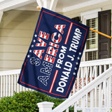 Save The Country - Anti Trump House Flag