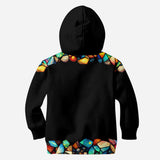 Mom Butterfly Colorful Stained Glass Pattern - Personalized Mother All Over Shirt