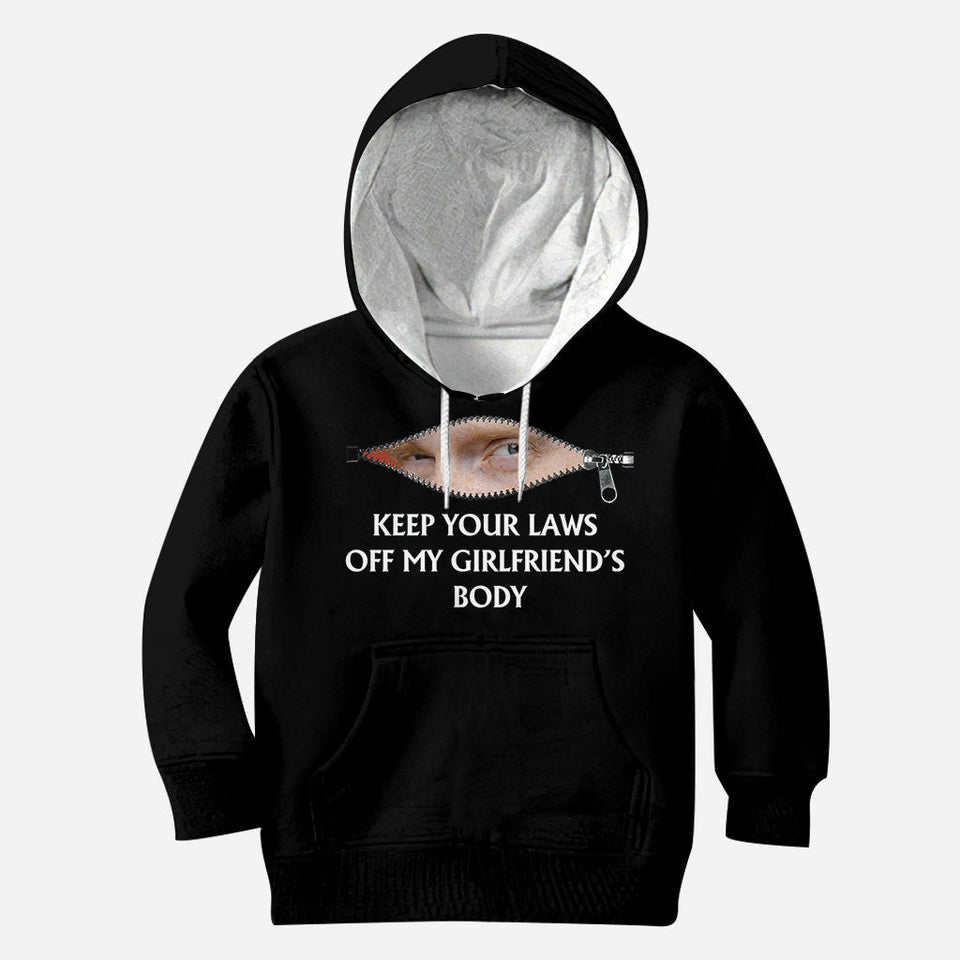 Keep Your Laws Off - Personalized Couple All Over Shirt