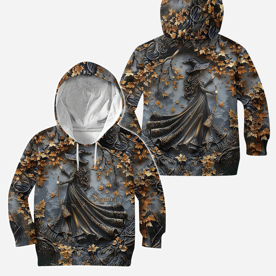 Beautiful Witch - Personalized Witch Hoodie and Leggings