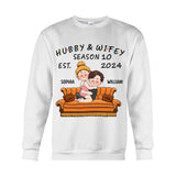 Hubby & Wifey - Personalized Husband And Wife T-shirt And Hoodie
