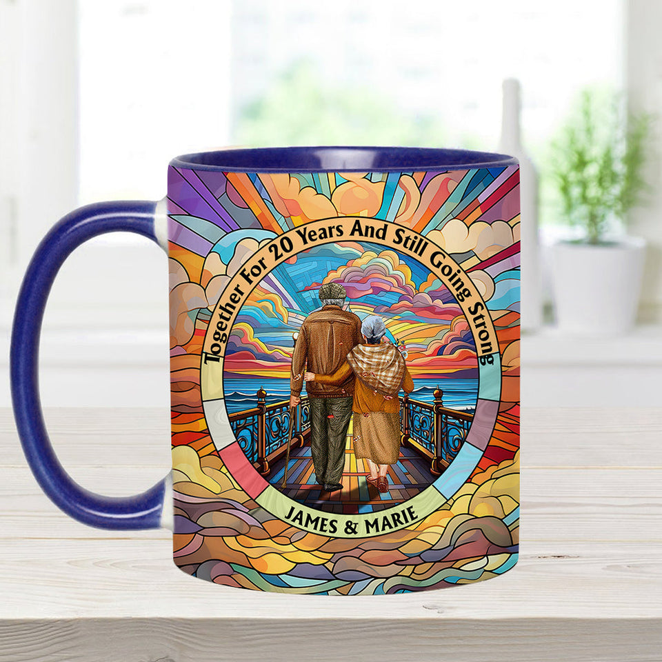 Still Going Strong - Personalized Couple Accent Mug