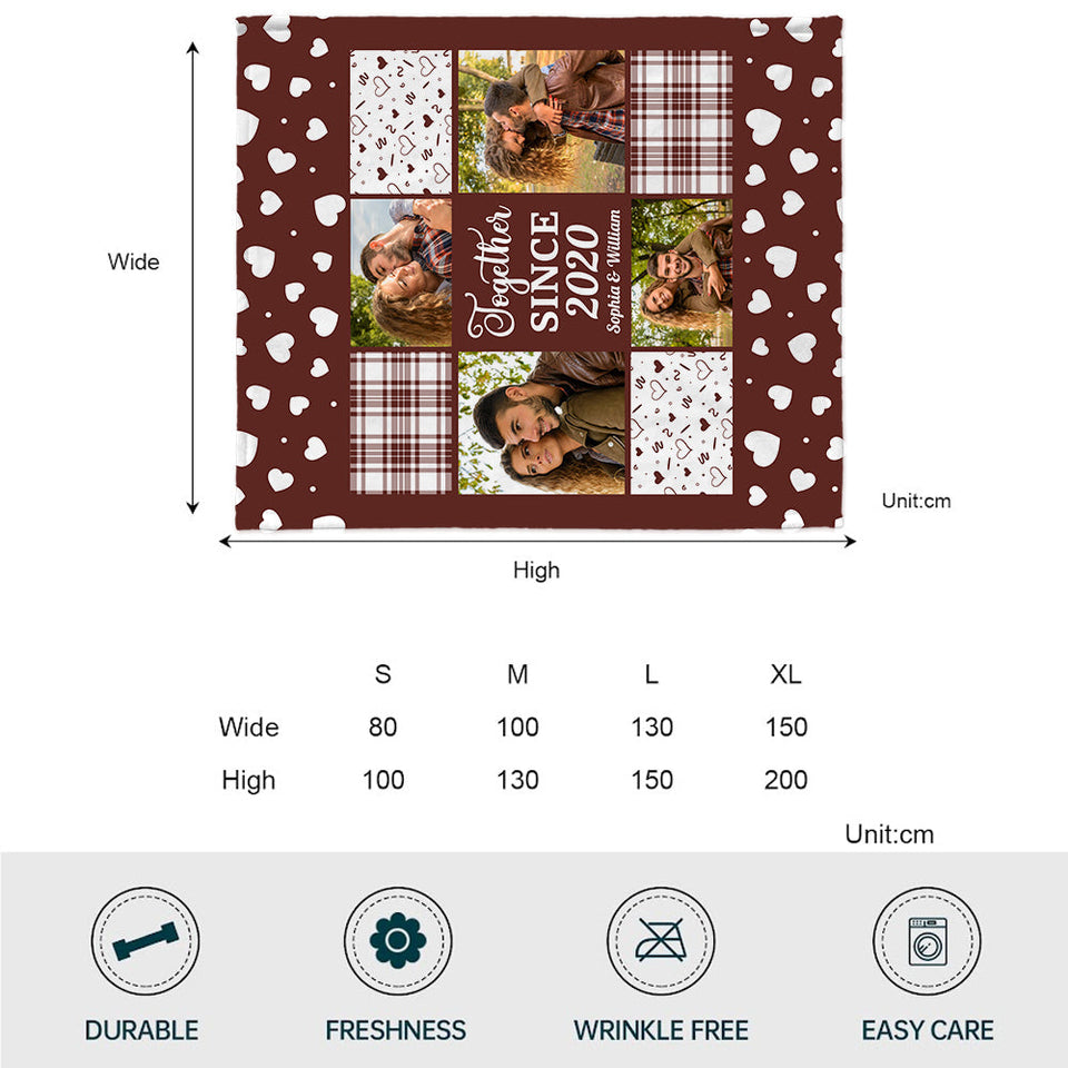 You And Me We Got This - Personalized Couple Blanket