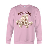 Cute Elephant - Personalized Grandma T-shirt And Hoodie