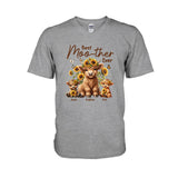 Best Moo-ther Ever - Personalized Mother T-shirt And Hoodie
