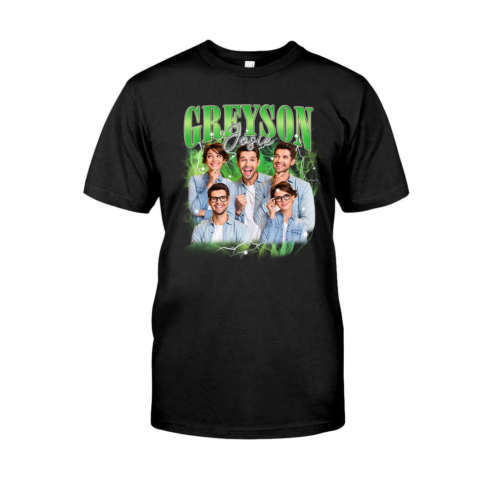 Custom Text And Photos - gift for anyone - Personalized T-shirt And Hoodie