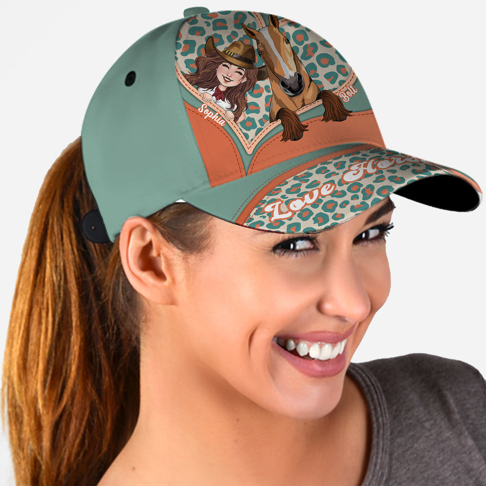 Think About Horses - Personalized Horse Classic Cap