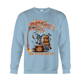 Time To Stir Witch Brew - Personalized Raccoon T-shirt And Hoodie