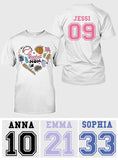 Baseball Mom - Personalized Baseball T-shirt And Hoodie