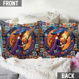 Beautiful Witch - Personalized Witch Throw Pillow