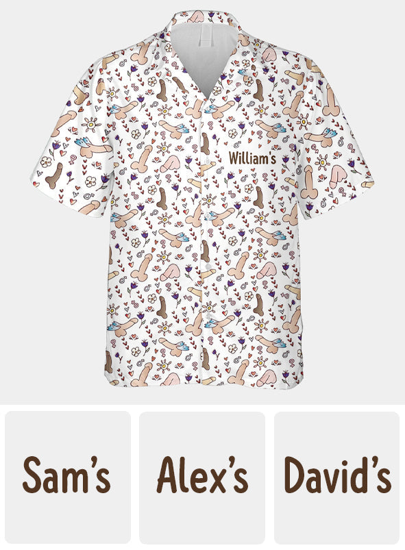 Men's LGBT Gay Pride - Personalized LGBT Support Hawaiian Shirt