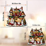 This Is Us - Personalized Family Window Hanging Suncatcher Ornament