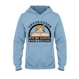 Get In Loser Funny Snorkeler - Personalized Scuba Diving T-shirt And Hoodie