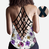 Fuck Around And Find Out - Personalized Skull Cross Tank Top