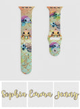 Cute Turtles - Personalized Turtle Apple Watch Band