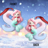 Little Mermaid Letter - Personalized Kid Ornament