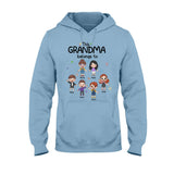 This Grandma Belongs To - Personalized Grandma T-shirt And Hoodie