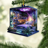 Magic Leaf Room - Personalized Weed Ornament