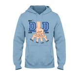 Daddy's Team Fist Bump - Personalized Father T-shirt And Hoodie