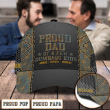 Proud Dad - Personalized Father Classic Cap