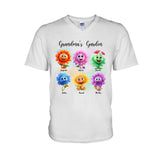 Grandma's Garden - Personalized Grandma T-shirt And Hoodie