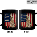Puppy Flag - Personalized Dog Mug