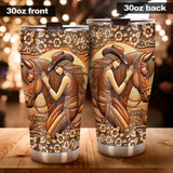 Just A Girl Who Loves Horses - Personalized Horse Tumbler