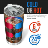 Stunning Moose - Personalized Hunting Tumbler