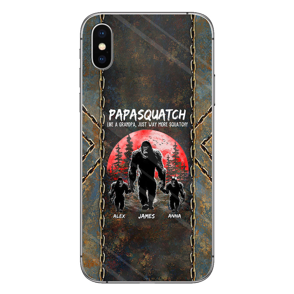Grandpasquatch - Personalized Father Phone Case