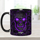 Evil Skull - Personalized Skull Accent Mug