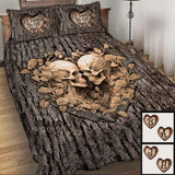 Til Death Do Us Part - Personalized Couple Quilt Set