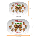 Grandma's Cookie Tasting Crew - Personalized Mother Plate
